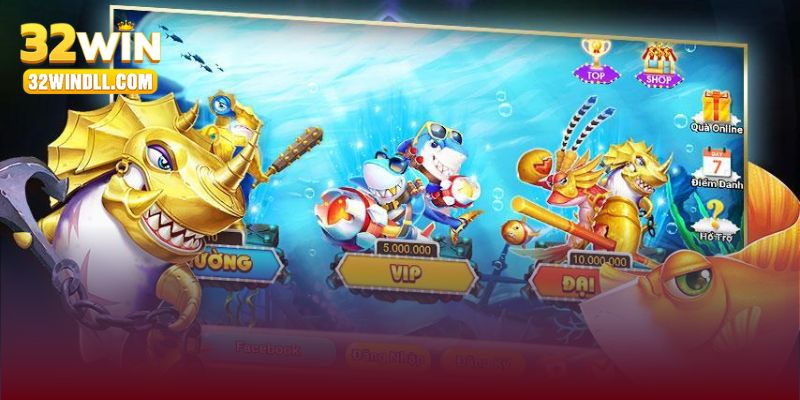 Điểm nổi bật của sảnh bắn cá 32win là gì?